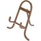 Bard's Small Antique Gold-toned Wrought Iron Easel, 6" H x 5.5" W x 4" D (For 6" - 8.5" Plates)